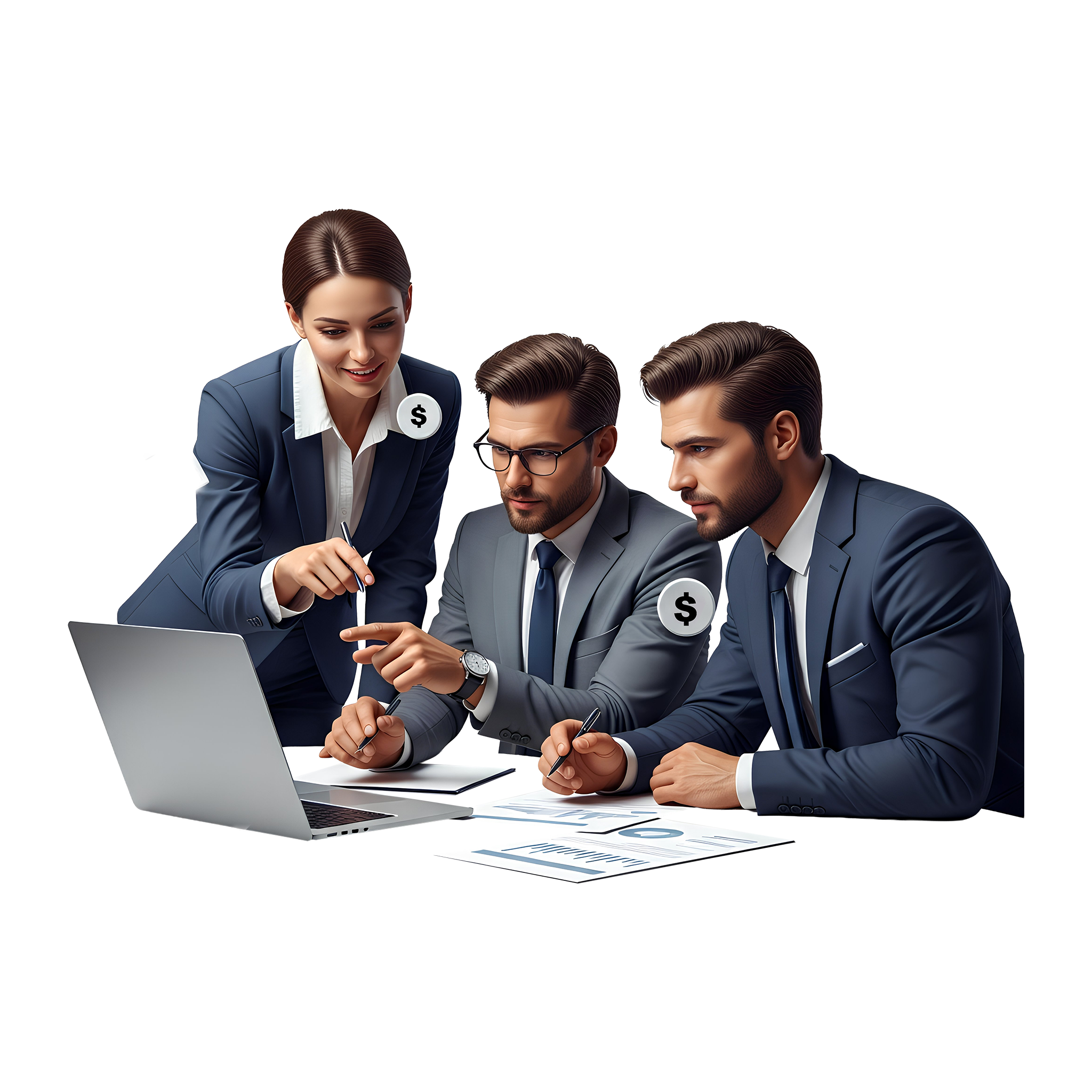 Professional accounting team
